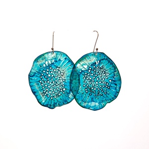 Plabodot fülbevaló - fenntartható ékszer, Ékszer, Fülbevaló, Lógó fülbevaló, Újrahasznosított alapanyagból készült termékek, Ékszerkészítés, MESKA