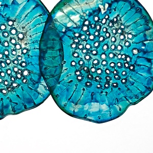 Plabodot fülbevaló - fenntartható ékszer - ékszer - fülbevaló - lógó fülbevaló - Meska.hu