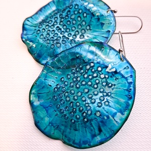 Plabodot fülbevaló - fenntartható ékszer - ékszer - fülbevaló - lógó fülbevaló - Meska.hu