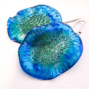 Plabodot fülbevaló - fenntartható ékszer - ékszer - fülbevaló - lógó fülbevaló - Meska.hu