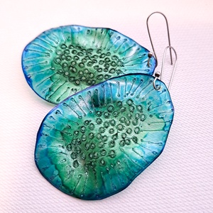 Plabodot fülbevaló - fenntartható ékszer - ékszer - fülbevaló - lógó fülbevaló - Meska.hu