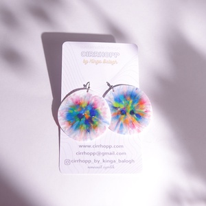 NEWFusion fülbevaló - fenntartható ékszer, Ékszer, Fülbevaló, Lógó fülbevaló, Újrahasznosított alapanyagból készült termékek, Ékszerkészítés, MESKA