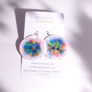 NEWFusion fülbevaló - fenntartható ékszer - ékszer - fülbevaló - lógó fülbevaló - Meska.hu