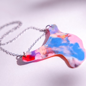 Fusion medálos nyaklánc - fenntartható ékszer - ékszer - nyaklánc - medálos nyaklánc - Meska.hu