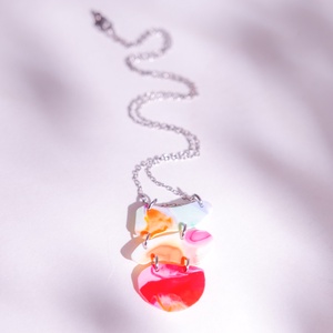 Fusion medálos nyaklánc - fenntartható ékszer - ékszer - nyaklánc - medálos nyaklánc - Meska.hu