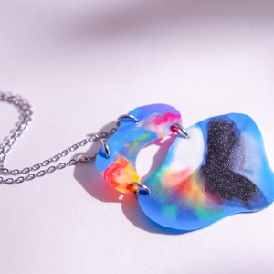 Fusion medálos nyaklánc - fenntartható ékszer - ékszer - nyaklánc - medálos nyaklánc - Meska.hu