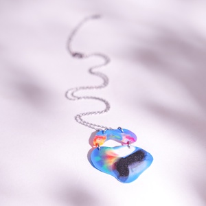 Fusion medálos nyaklánc - fenntartható ékszer - Meska.hu