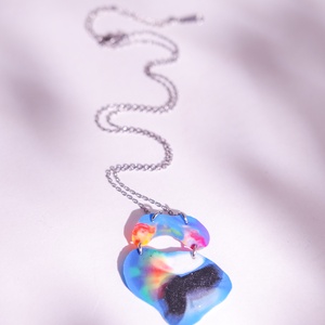 Fusion medálos nyaklánc - fenntartható ékszer - ékszer - nyaklánc - medálos nyaklánc - Meska.hu