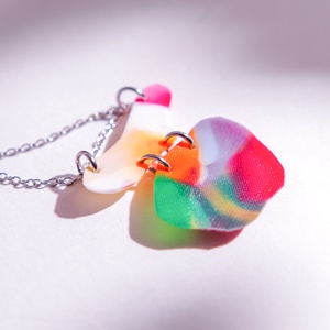 Fusion medálos nyaklánc - fenntartható ékszer - Meska.hu