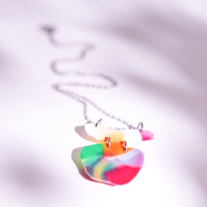 Fusion medálos nyaklánc - fenntartható ékszer - ékszer - nyaklánc - medálos nyaklánc - Meska.hu