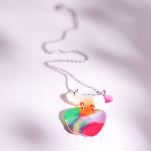 Fusion medálos nyaklánc - fenntartható ékszer - ékszer - nyaklánc - medálos nyaklánc - Meska.hu