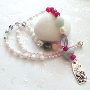 Hibiszkusz nyaklánc -  - Meska.hu