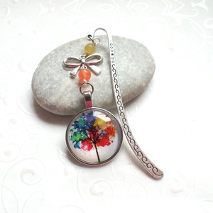 Üveglencsés könyvjelző - könyv & zene - könyvjelző - Meska.hu