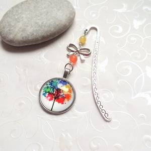 Üveglencsés könyvjelző - könyv & zene - könyvjelző - Meska.hu