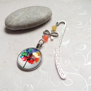 Üveglencsés könyvjelző - könyv & zene - könyvjelző - Meska.hu