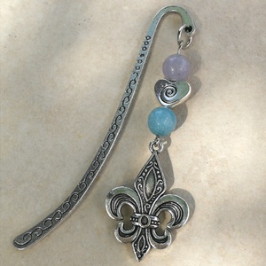 Fleur de Lis - francia liliom könyvjelző - könyv & zene - könyvjelző - Meska.hu