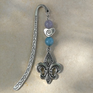 Fleur de Lis - francia liliom könyvjelző - könyv & zene - könyvjelző - Meska.hu