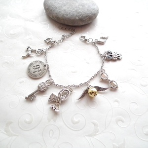 Harry Potter karkötő - ékszer - karkötő - charm karkötő - Meska.hu