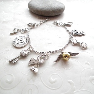 Harry Potter karkötő - ékszer - karkötő - charm karkötő - Meska.hu