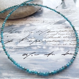 Minidesign... apatit nemesacél nyaklánc - ékszer - nyaklánc - medálos nyaklánc - Meska.hu