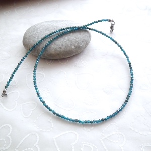 Minidesign... apatit nemesacél nyaklánc - ékszer - nyaklánc - medálos nyaklánc - Meska.hu