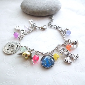 Harry Potter karkötő - ékszer - karkötő - charm karkötő - Meska.hu