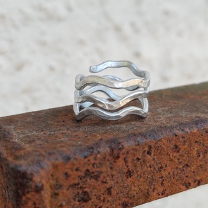 Balaton... alumínium gyűrű  - ékszer - gyűrű - fonódó gyűrű - Meska.hu