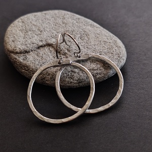 O.. alumínium fülbevaló  - ékszer - fülbevaló - lógó fülbevaló - Meska.hu