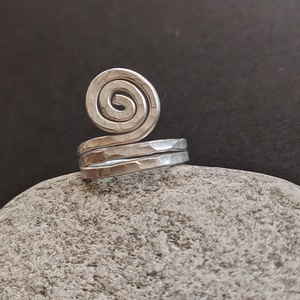 Szemes...  alumínium gyűrű , Ékszer, Gyűrű, Fonódó gyűrű, Ékszerkészítés, Fémmegmunkálás, MESKA