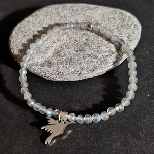 Labradorit karkötő - ékszer - karkötő - gyöngyös karkötő - Meska.hu