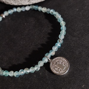 Apatit karkötő - ékszer - karkötő - gyöngyös karkötő - Meska.hu