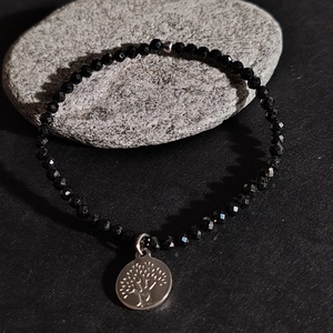 Spinel karkötő - ékszer - karkötő - gyöngyös karkötő - Meska.hu