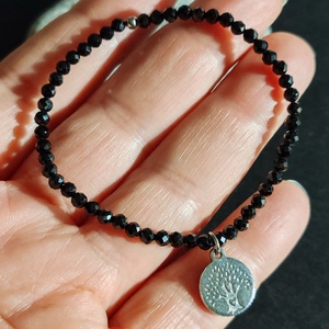 Spinel karkötő, Ékszer, Karkötő, Gyöngyös karkötő, Ékszerkészítés, MESKA