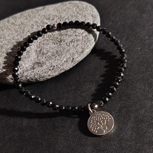 Spinel karkötő - ékszer - karkötő - gyöngyös karkötő - Meska.hu