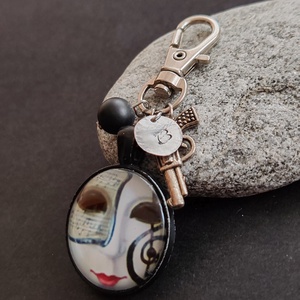 Az operaház fantomja... kulcstartó - Meska.hu