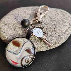 Az operaház fantomja... kulcstartó - táska & tok - kulcstartó & táskadísz - kulcstartó - Meska.hu