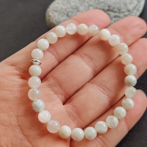 Holdkő gumis karkötő - ékszer - karkötő - gyöngyös karkötő - Meska.hu