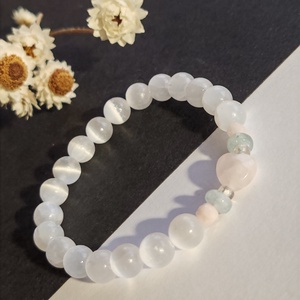 Angyali karkötő  - ékszer - karkötő - ásványkarkötő - Meska.hu