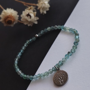 Apatit karkötő - ékszer - karkötő - gyöngyös karkötő - Meska.hu