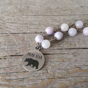Mama bear - achát anya nyaklánc  -  - Meska.hu