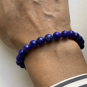 Belső igazság - lapis lazuli karkötő 8 mm - Meska.hu