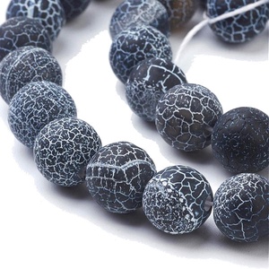 Sparkler - matt fekete achát karkötő 10 mm - ékszer - karkötő - gyöngyös karkötő - Meska.hu