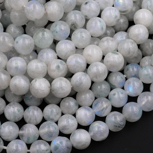 Koronacsakra karkötő 8 mm - labradorit, holdkő, ametiszt - ékszer - karkötő - gyöngyös karkötő - Meska.hu