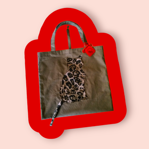 Csak Macska szatyor - Bag-a-tel kollekció, Táska & Tok, Bevásárlás & Shopper táska, Shopper, textiltáska, szatyor, Varrás, Meska