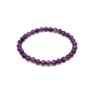Ametiszt ásvány karkötő AB fényű 6mm, Ékszer, Karkötő, Ásványkarkötő, , MESKA