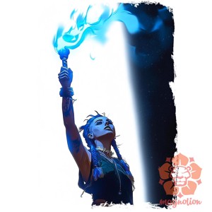Jinx ellenállás v6 férfi póló - ruha & divat - férfi ruha - póló - Meska.hu