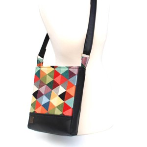 SuziartBag Fekete káró mintás kisméretű táska - táska & tok - kézitáska & válltáska - válltáska - Meska.hu