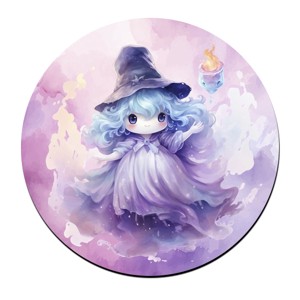 Halloween Szellem lány mintás bögre alátét - Meska.hu