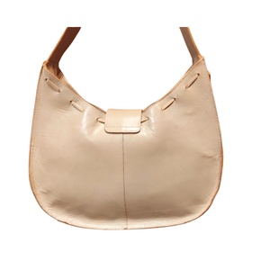 Vintage Benetton női bőr táska, valódi bőr női válltáska, Vintage marhabőr táska, virágmintás beige női bőr válltáska - táska & tok - kézitáska & válltáska - válltáska - Meska.hu