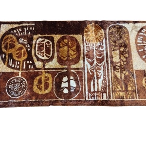 Mid Century mokett faliszőnyeg, Vintage barna falvédő, Retro modern minimalista fali szőnyeg, Gyűjtői retro falvédő - otthon & életmód - dekoráció - fali és függő dekoráció - falra akasztható dekor - Meska.hu Mid Century mokett faliszőnyeg, Vintage barna falvédő, Retro modern minimalista fali szőnyeg, Gyűjtői retro falvédő - otthon & életmód - dekoráció - fali és függő dekoráció - falra akasztható dekor - Meska.hu